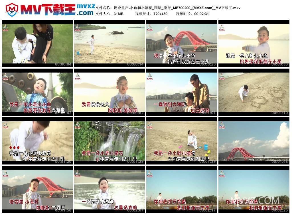 周金童声-小鱼和小浪花_国语_流行_ME700200